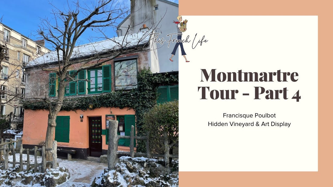 VIDEO Walking Tour Part 4 – Poulbot’s Montmartre, a Hidden Vineyard and a Gallery of his work