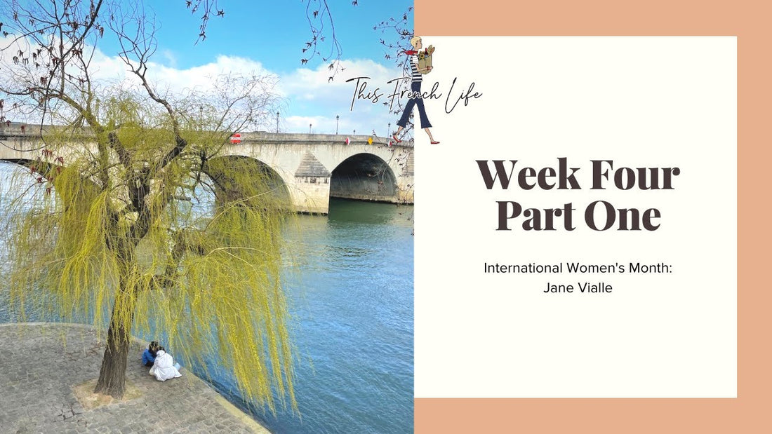 VIDEO International Women’s Month: Week 4, Part 1 Jane Vialle