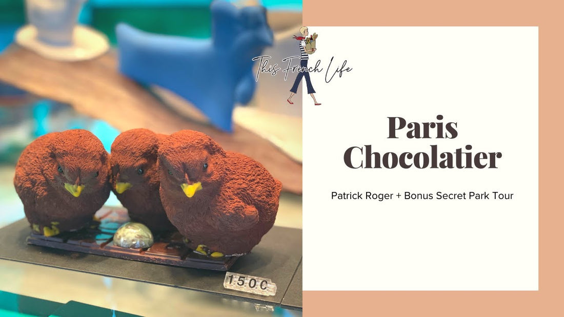 VIDEO Chocolatier in Paris – Patrick Roger (with Bonus Secret Park Tour!)