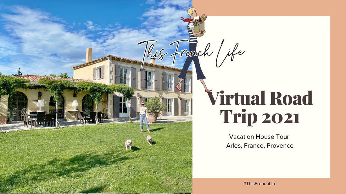 VIDEO VIRTUAL ROAD TRIP – Provence House Tour, Vacation House, Arles, FRANCE