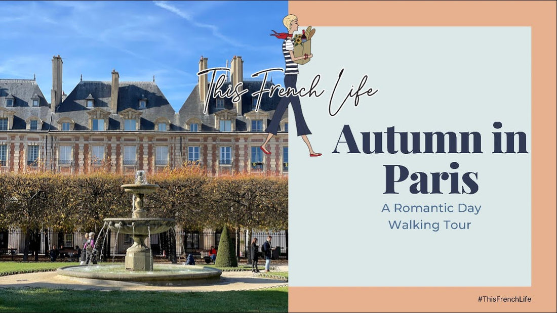 VIDEO A Romantic Autumn 🍁 Day in Paris – FREEBIES!