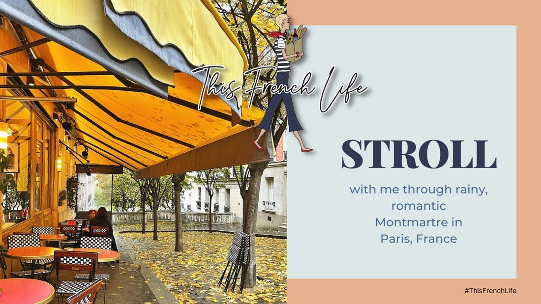 VIDEO A Romantic, Rainy Day Stroll through Montmartre, Paris, France