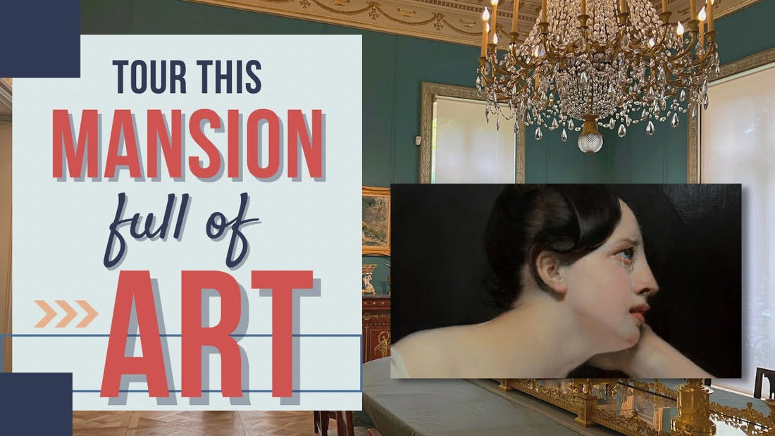 VIDEO Tour this stunning Mansion full of Artwork in Paris